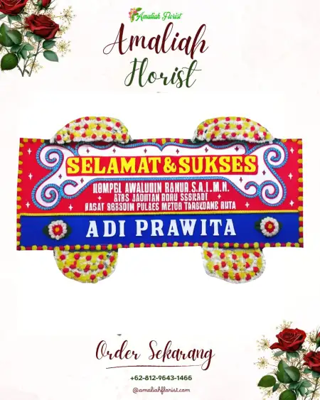Papan Bunga Ucapan Selamat Dungkek